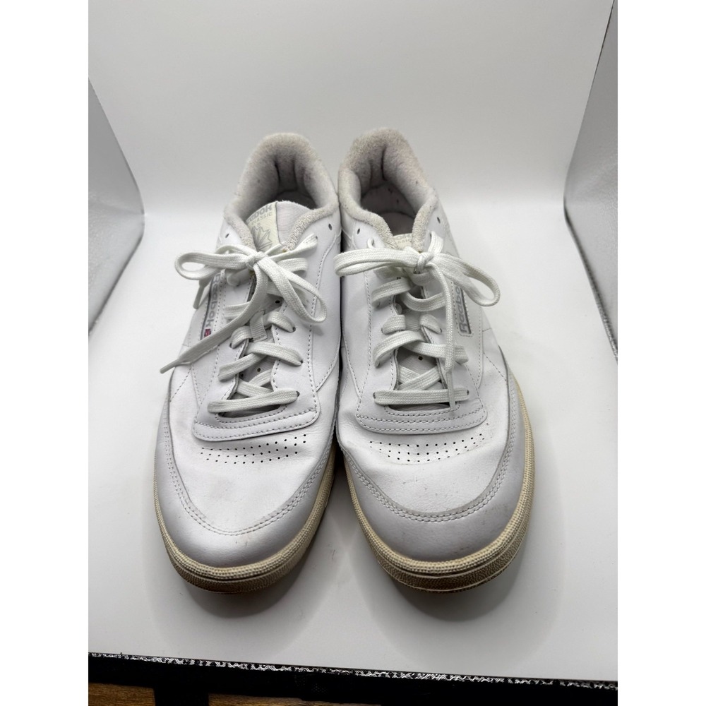 Reebok Club C Dusty Warehouse IF7980 Mens 13 Sneaker White Leather Lace Up Shoes - Picture 5 of 9